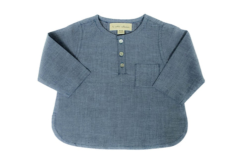 La Petite Collection Baby Clothes - Chambray Shirt