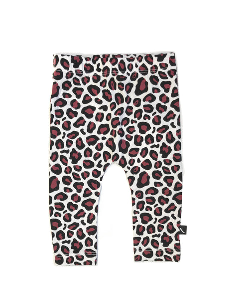 CarlijnQ Baby Clothes - Organic Cotton Leopard Leggings