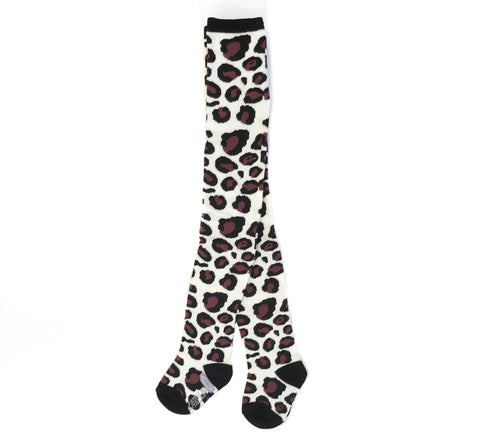 CarlijnQ Baby Clothes - Organic Cotton Leopard Tights