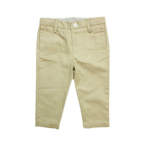 Baby Boys Khaki Pants - La Petite Collection