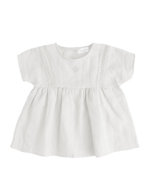 Linen Vintage Baby Dress