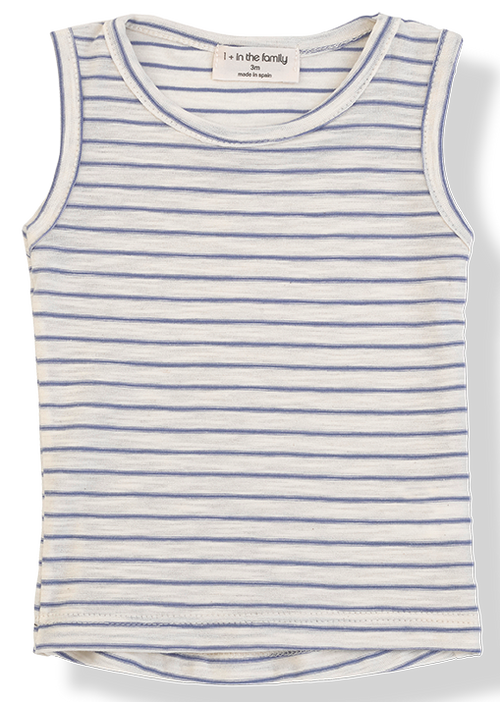 1+ in the Family Baby Clothes - Delaunay Tank