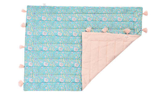 Louise Misha Floral Baby Quilt