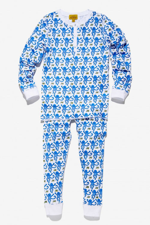 Roberta Roller Rabbit - Kids Pajama Set Monkey